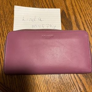 Coach wallet